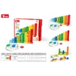 Kép 2/3 - Kezdő matek 119 építőkocka + 10 kártya | 119 db építőkocka | építőjáték készlet | WANGE 510