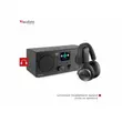 Audizio Bari internet rádió, 50W (WiFi + Bluetooth + Spotify) - Fekete