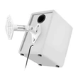 Kép 8/8 - Audizio HTS20W hangfal tartó fali konzol szett, fehér