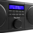 Audizio Novara FM / DAB+ sztereó rádió 40W - FEKETE