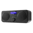 Audizio Novara FM / DAB+ sztereó rádió 40W - FEKETE