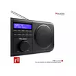 Audizio Novara FM / DAB+ sztereó rádió 40W - FEKETE