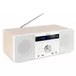 Audizio Prato FM rádió, 60W (CD + USB + Bluetooth + FM) - Fehér