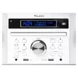 Audizio Prato FM rádió, 60W (CD + USB + Bluetooth + FM) - Fehér