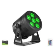 Kép 1/8 - BeamZ BBP66 RGBW (6x6W) LED DMX akkumulátoros reflektor + IR távirányító