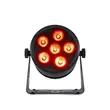 BeamZ BBP66 RGBW (6x6W) LED DMX akkumulátoros reflektor + IR távirányító