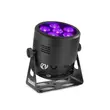 BeamZ BBP66 RGBW (6x6W) LED DMX akkumulátoros reflektor + IR távirányító