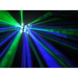 Kép 4/7 - BeamZ Butterfly (3x3W) RGB 24 optikás LED derby fényeffekt + Stroboszkóp
