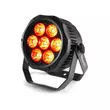 BeamZ BWA410 - IP65 Vízálló Alumíniumházas Kültéri DMX LED PAR Reflektor (7x10W RGBW)