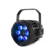 BeamZ BWA63 Alumínium házas vízálló (IP65) PAR lámpa (6x3W) Multicolor LED