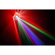Kép 9/14 - BeamZ Cube4 II (2x10W) + (64x) RGBAW (5 szín) DMX LED moonflower / derby fényeffekt