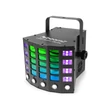 Kép 2/9 - BeamZ Gobo Derby (8x3W) RGBA 15 optikás + UV + Stroboszkóp DMX derby fényeffekt