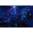 Kép 12/15 - BeamZ JB90R mini star gömb fényeffekt, (9x1W) - 9 szín, DMX + Távirányító
