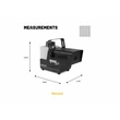 Kép 13/14 - BeamZ Rage 600I füstgép (600W)
