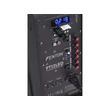 Kép 5/16 - Fenton FT12LED (12") 700W akkumulátoros hordozható hangfal (1xMik + MP3 + Bluetooth)