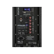 Kép 8/16 - Fenton FT15LED (15") 800W akkumulátoros hordozható hangfal (1xMik + MP3 + Bluetooth)