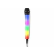 Kép 1/11 - Fenton KMD55 - RGB LED Karaoke PARTY mikrofon (hangvezérelt és auto fény)- fekete