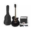 Kép 1/13 - max ShowKit elektro-akusztikus gitár szett + gitárkombó (fekete szín)