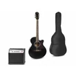 Kép 2/13 - max ShowKit elektro-akusztikus gitár szett + gitárkombó (fekete szín)