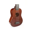 Kép 7/17 - max UKEY szoprán ukulele szett (tartalék húr, hangoló, hordtáska, pengetők) - SÖTÉT NATÚR