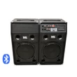 Kép 1/8 - MK Audio DPX-10BT MT (v.3) 2x600W (10") aktív karaoke hangfal szett (MP3 + Bluetooth) +Állványhüvely