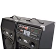 Kép 3/8 - MK Audio DPX-10BT MT (v.3) 2x600W (10") aktív karaoke hangfal szett (MP3 + Bluetooth) +Állványhüvely