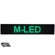 Kép 1/7 - M-LED ID-16x96G (16x96 cm) BELTÉRI LED fényújság (ZÖLD)