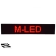 Kép 1/7 - M-LED ID-16x96R (16x96 cm) BELTÉRI LED fényújság (PIROS)