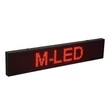 Kép 2/7 - M-LED ID-16x96R (16x96 cm) BELTÉRI LED fényújság (PIROS)