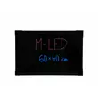 M-LED LB-60PR Írható LED reklám tábla, PRO (60x40 cm) + 1 db filc