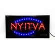 Kép 2/5 - M-LED LED tábla, extra erős ledekkel - NYITVA - OPEN (dupla feliratos)