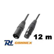 PD Connex CX100-12 DMX kábel (XLR mama - XLR papa) - (12 m)