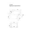 Kép 2/2 - Power Dynamics PD-F6U 19 (6U) PROFI Rétegelt lemez/fém Rackláda