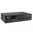 Kép 1/9 - Power Dynamics PDM45 100V erősítő (45W) Mikrofon + Jel bemenet (MP3 + Bluetoot + FM)