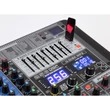 Kép 5/6 - Power Dynamics PDM-S604 - 6 csatornás zenekari keverő, Bluetooth + Effekt + REC felvétel