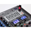 Kép 5/7 - Power Dynamics PDM-S804 - 8 csatornás zenekari keverő, Bluetooth + Effekt + REC felvétel