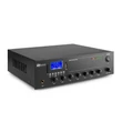 Kép 1/5 - Power Dynamics PPA50 100V erősítő (50W) 2x Mikrofon + 2x Jel bemenet (MP3 + Bluetooth)