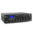 Kép 1/8 - Power Dynamics PPA502, 2 ZÓNÁS 100V erősítő (50W) 2x Mikrofon + 2x Jel bemenet (MP3 + Bluetooth)