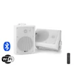 Kép 1/6 - Power Dynamics WS40A (4") 2 utas, aktív, WiFi fali hangfal szett 2x100W - fehér