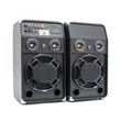 Kép 1/7 - ReVoLuTioN DPX-10BT-LED (v.3) 2x600W (10") aktív karaoke hangfal szett (MP3 + Bluetooth)