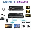 Kép 4/4 - Thunder HMX-402, HDMI mátrix, elosztó és kapcsoló (4×2)