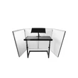 Kép 4/8 - Vonyx DB2 DJ paraván, 4 panellel