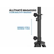 Kép 4/6 - Vonyx LS-02K (2 db) hangfalállvány, acél, (20 kg)