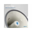 Kép 9/15 - Vonyx MEG-065USB+Li megafon, hangosbeszélő 65W - beszéd, sziréna, felvétel, MP3, AUX (+ akkumulátor)