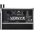 Kép 5/8 - Vonyx ST-100 (8") 250W akkumulátoros hordozható hangfal (3xMik + MP3 + Bluetooth+ CD)