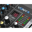 Kép 2/5 - Vonyx VMM-K602 - 6 csatornás zenekari keverő, Bluetooth + Effekt + REC felvétel