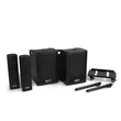 Kép 9/11 - Vonyx VX1050BT 2,2 aktív hangfal szett 1150W + 1x Mikrofon + Állvány (MP3 + BLUETOOTH)