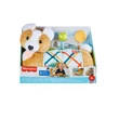 Kép 1/5 - Fischer-Price: Corgie Puppy Nőj velem pocakpárna csörgővel, rágókával és tükörrel - Mattel