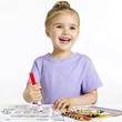 Kép 2/3 - Crayola: Mini Kids maxi kifestő és filctoll készlet - Állatkornis