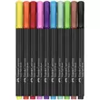 Faber-Castell: Black Edition 10db-os színes filctoll szett